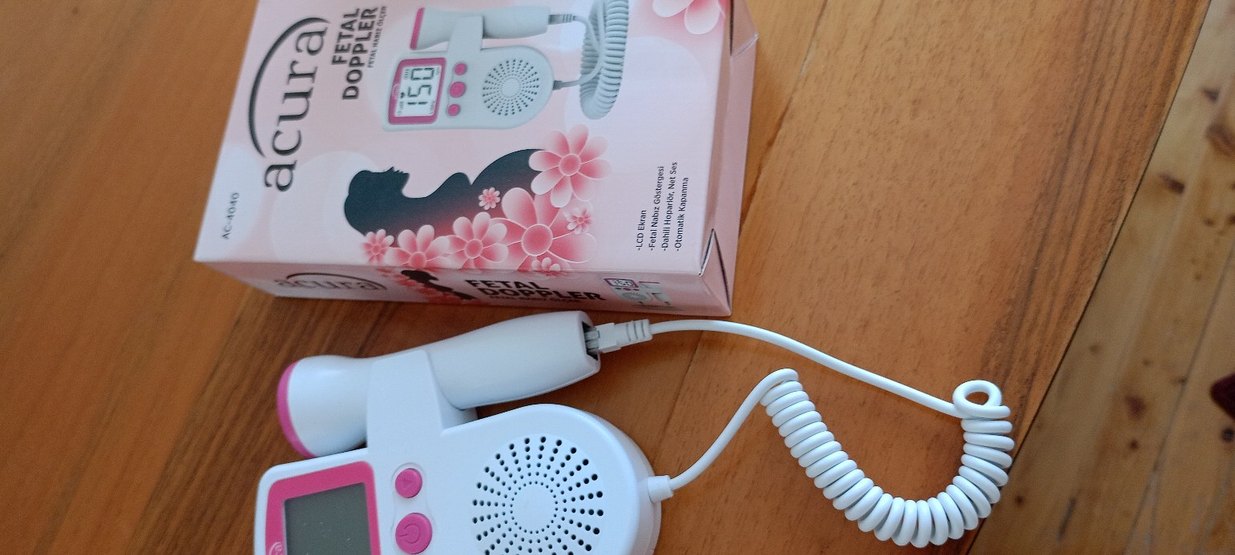 Acura Pembe Bebek dopleri LCD Ekranlı - Görsel 2