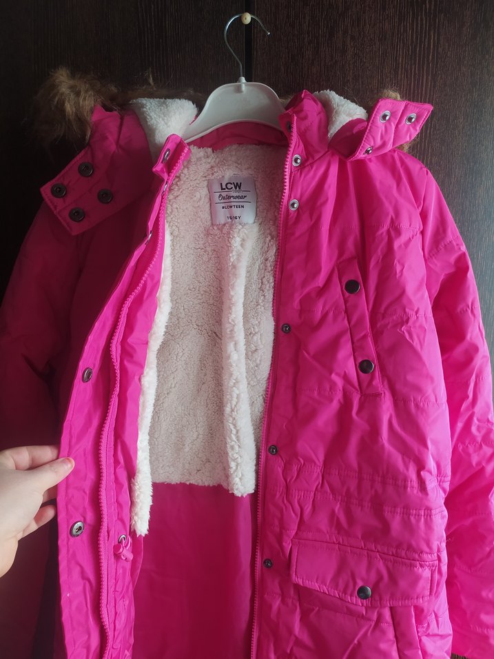 15.16 yaş pembe renk montt - Görsel 4