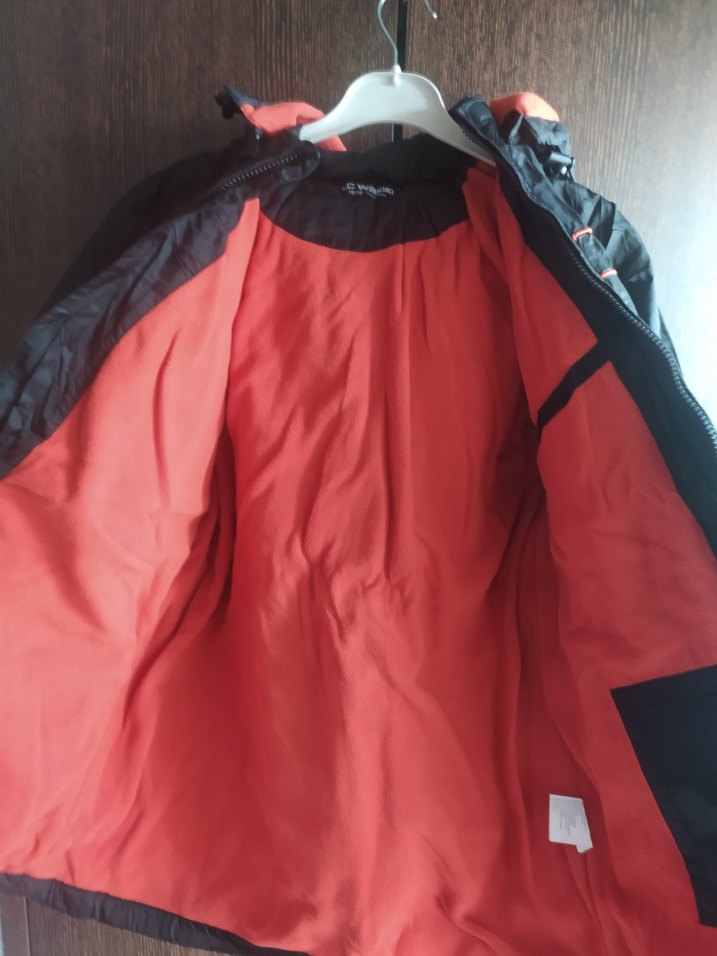 Siyah Erkek  çoçuk rüzgarlık mont - Görsel 2