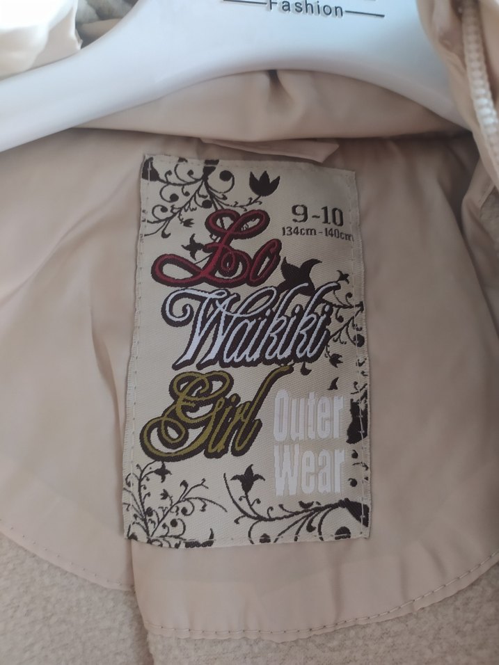 Beyaz Kadın Midi Kaban, Fermuarlı, Sokak Stili - Görsel 3