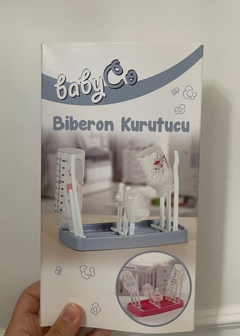 Bebek Biberon Kurutucu - mavi Beyaz