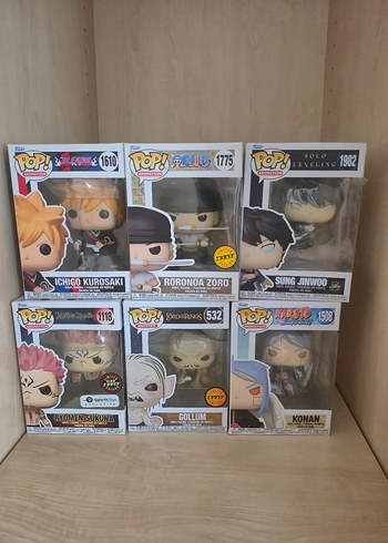 Funko Pop chase anime lot