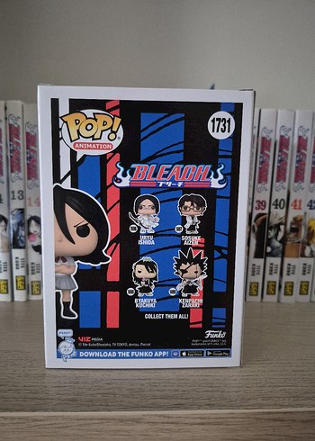  Bleach Rukia Kuchiki funko pop figür