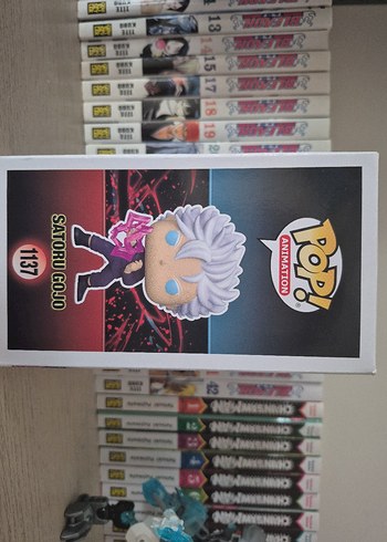  Beden Renk jujutsu kaisen Satoru Gojo Funko Pop Figür