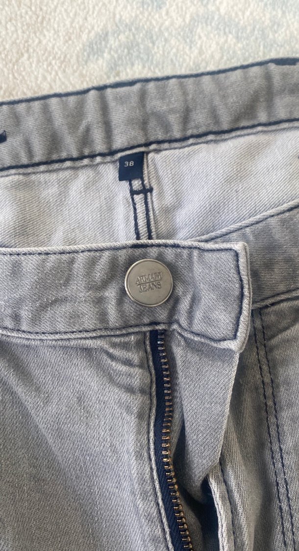 ARMANİ MARKA ERKEK GRİ KOT - Görsel 4