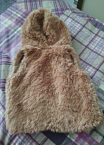 5 Yaş Beden Zara peluj yelek