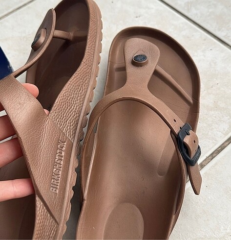39 Beden kahverengi Renk Birkenstock terlik