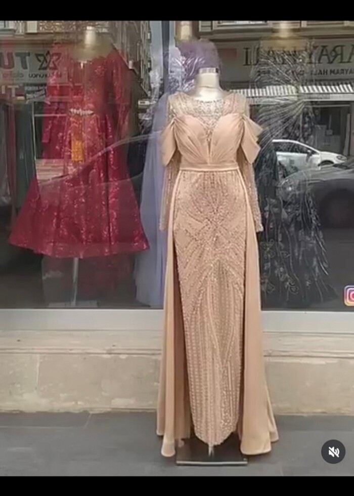 Nişantaşı modeli  abiye - Görsel 2