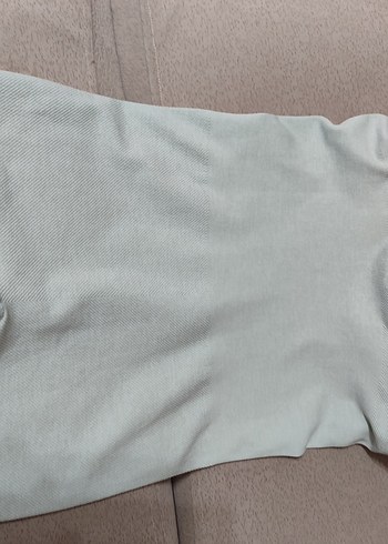 Bej Kısa Askılı likra Kadın Tulum - Görsel 2