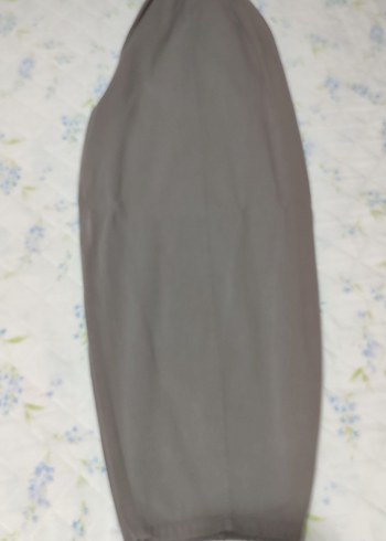 Bej Rahat Kesim bol Kadın Keten Pantolon - Görsel 3