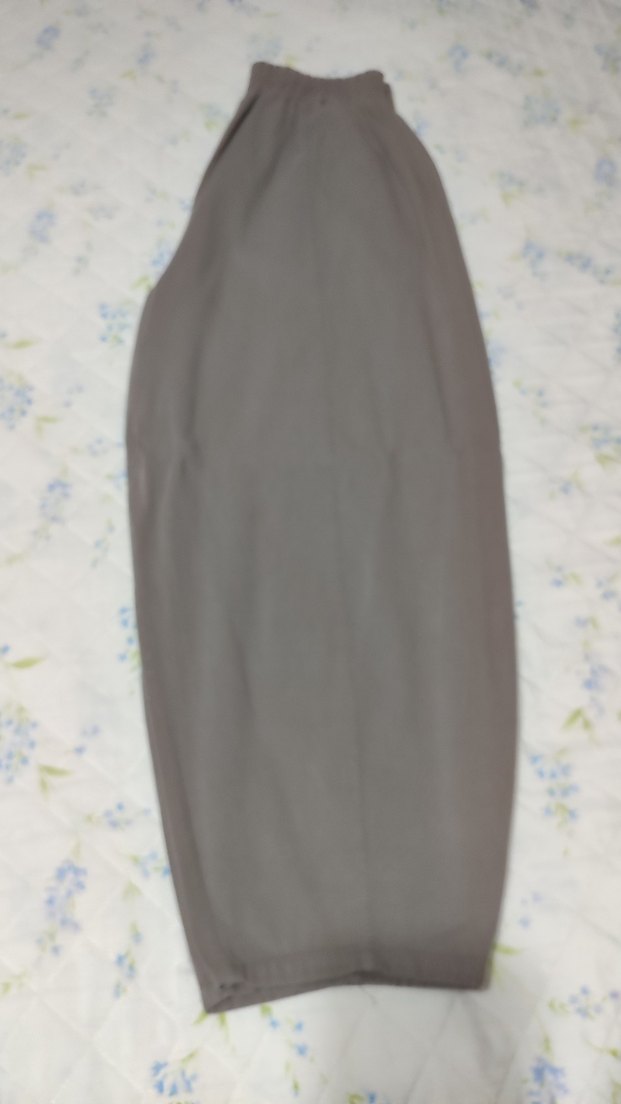 Bej Rahat Kesim bol Kadın Keten Pantolon - Görsel 3