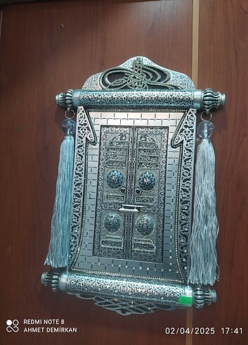  Beden gri Renk Kabe kapısı duvar süsü 