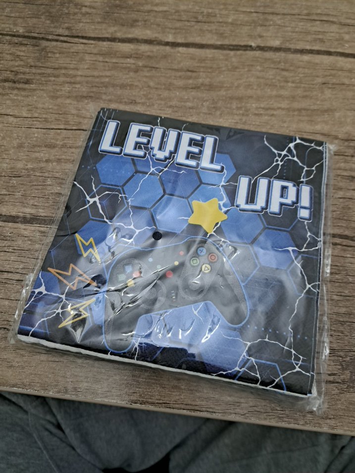 Mavi Oyun Temalı Parti Seti - Görsel 3