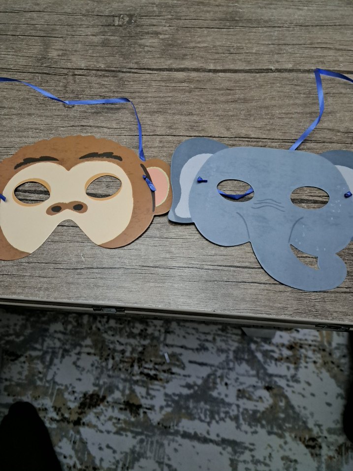 Hayvan Figürlü Çocuk Maskeleri - Görsel 2