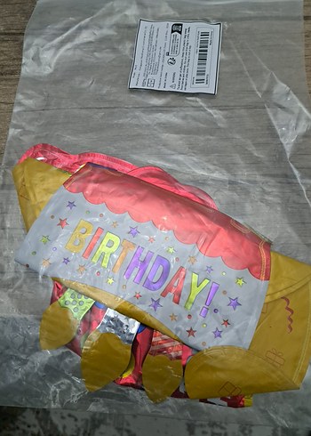 Renkli Baskılı Çocuk büyük balonları - Görsel 3