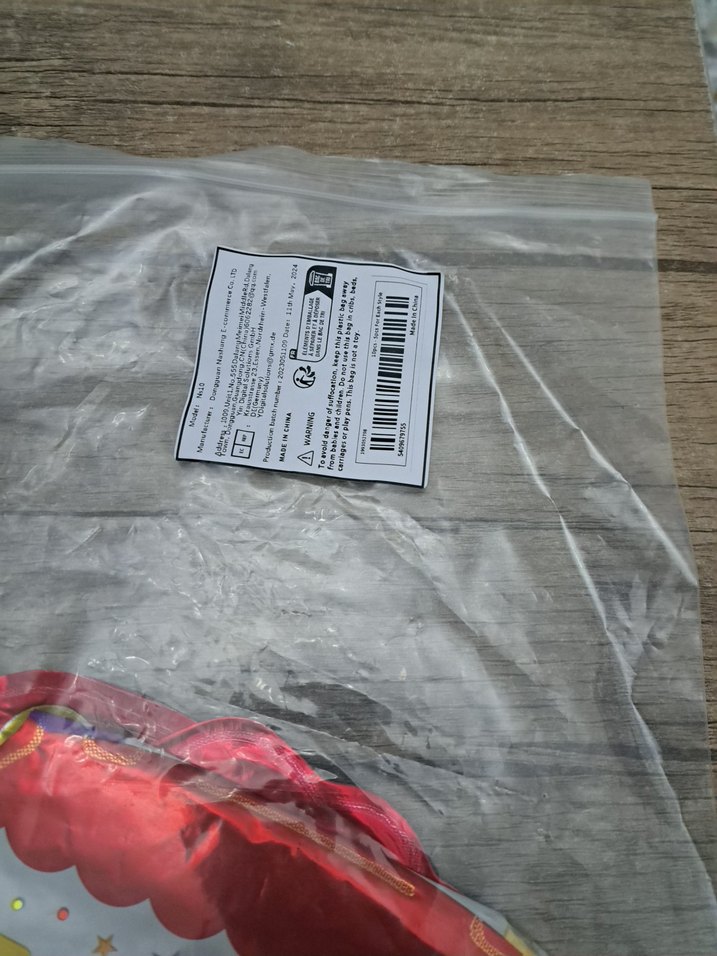 Renkli Baskılı Çocuk büyük balonları - Görsel 2