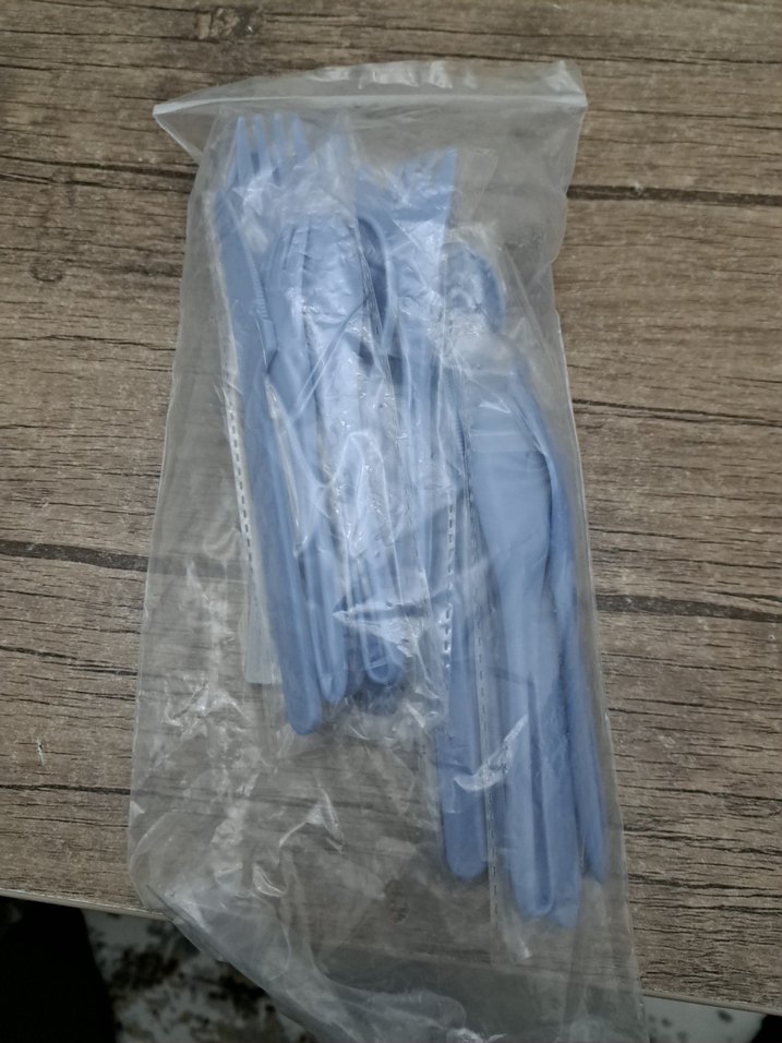 Mavi Plastik Mutfak Gereçleri Seti - Görsel 3