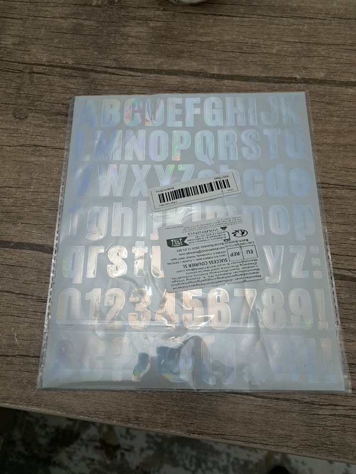 Alfab sticker - Görsel 3