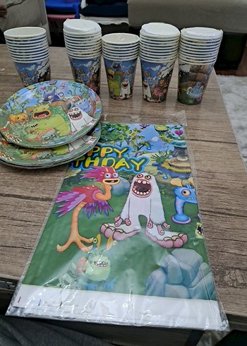 Renkli Doğum Günü Parti Seti - Görsel 2