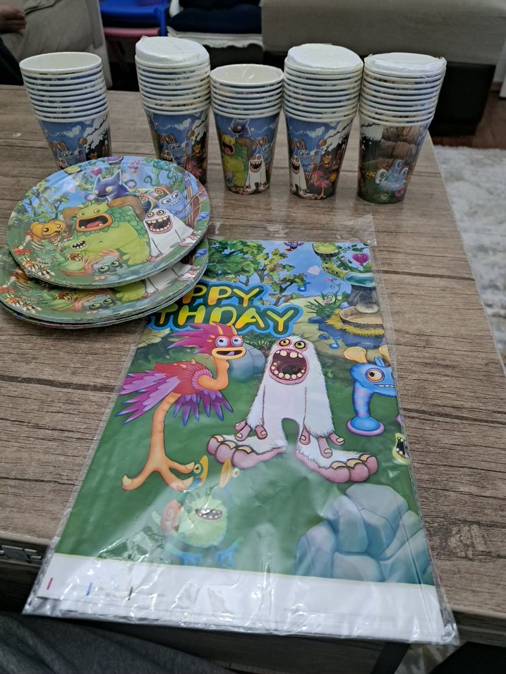 Renkli Doğum Günü Parti Seti - Görsel 2