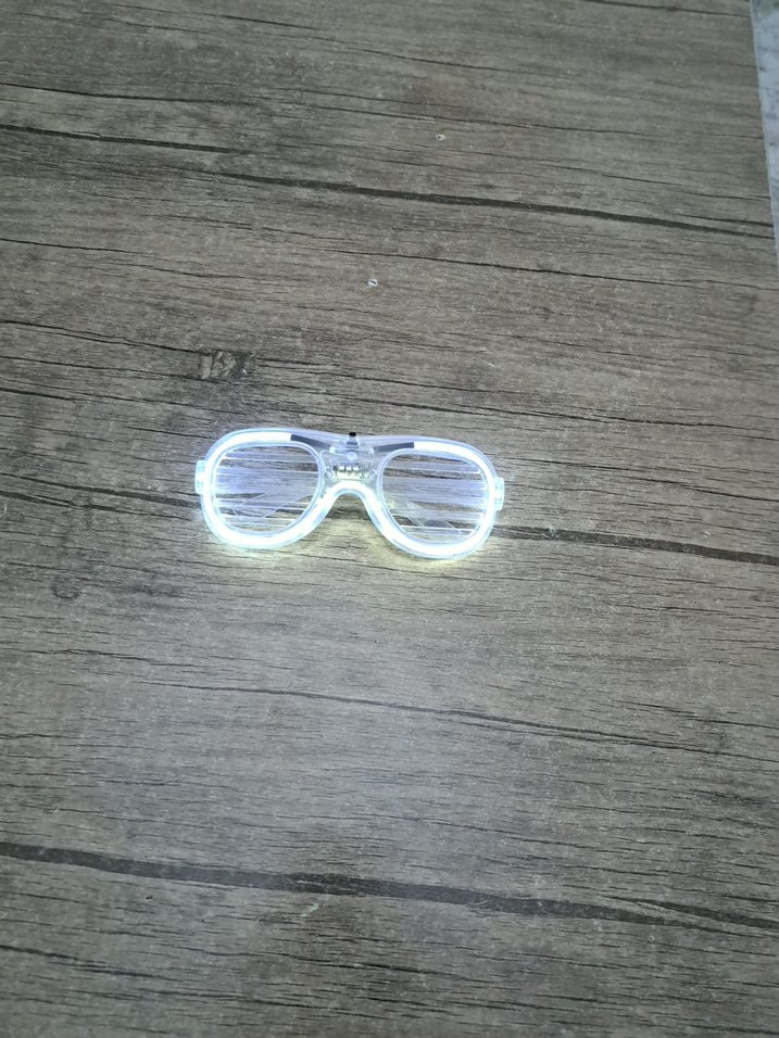 let ışıklı eğlence ğözlüğü - Görsel 2