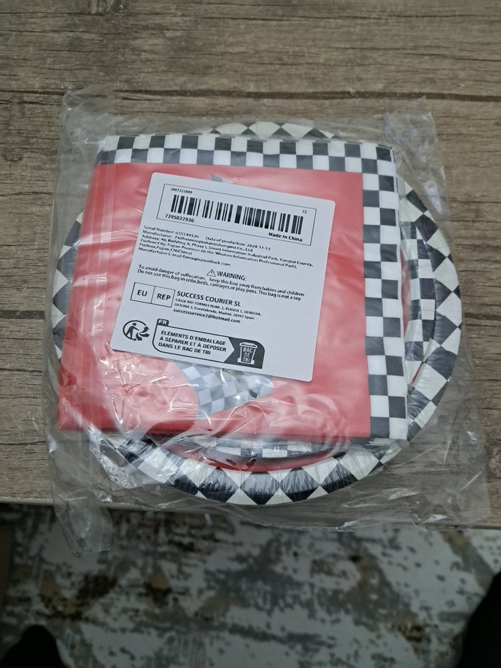 Kırmızı ve gri yarış bayraklı parti seti - Görsel 3