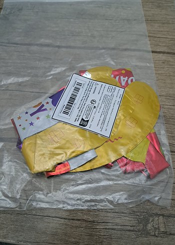 Renkli Doğum Günü Parti  helyum büyük balonları - Görsel 2