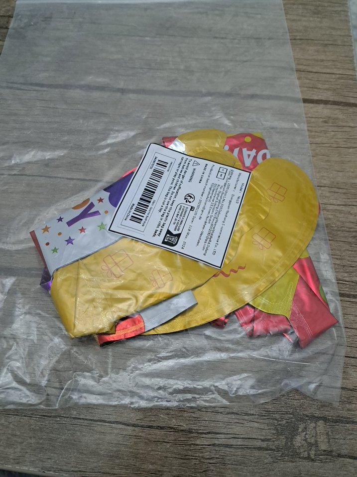 Renkli Doğum Günü Parti  helyum büyük balonları - Görsel 2