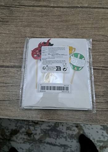 Renkli Parti Kürdanları Seti - Görsel 3