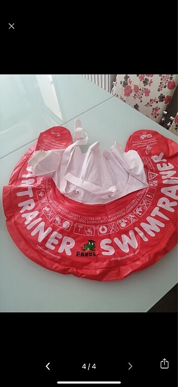Swimtrainer Sıfırdan farksız bebek yüzme simiti