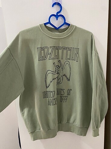 addax led zeppelin sweatshirt / s beden