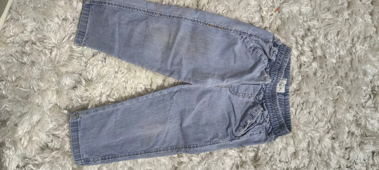 Erkek Çocuk Bol Kesim Kot Pantolon - Görsel 5