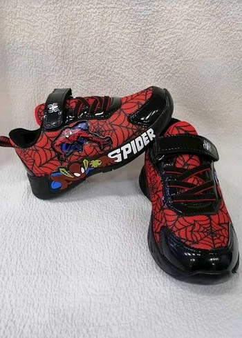 ÖRÜMCEK ADAM SİYAH KIRMIZI ÇOCUK SPOR - Görsel 3