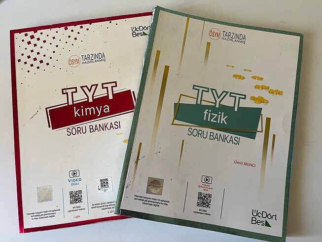 345 tyt kimya ve tyt fizik