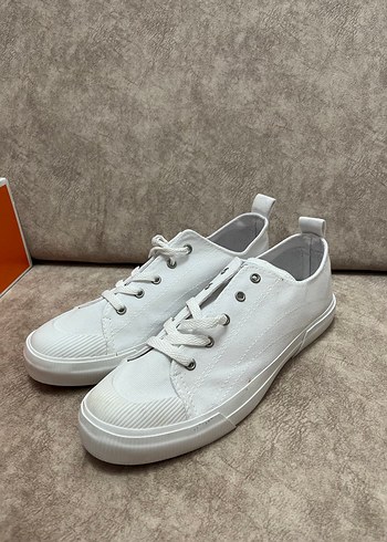 Salvano Beyaz Basic Spor Ayakkabı - Görsel 3