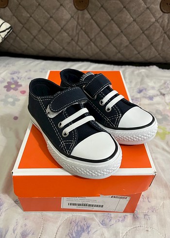 Polaris Lacivert Erkek Çocuk Sneaker - Cırtlı - Görsel 2