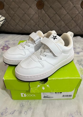 İCOOL Beyaz Erkek Çocuk Spor Ayakkabı - Görsel 2