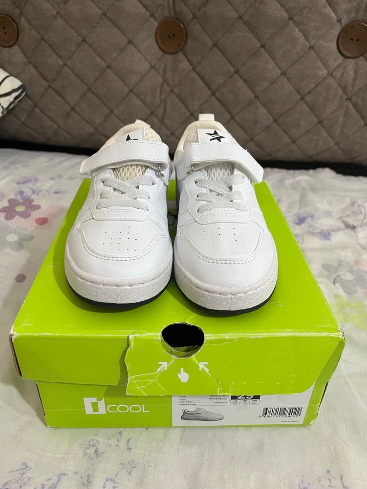 İCOOL Beyaz Erkek Çocuk Spor Ayakkabı - Görsel 4