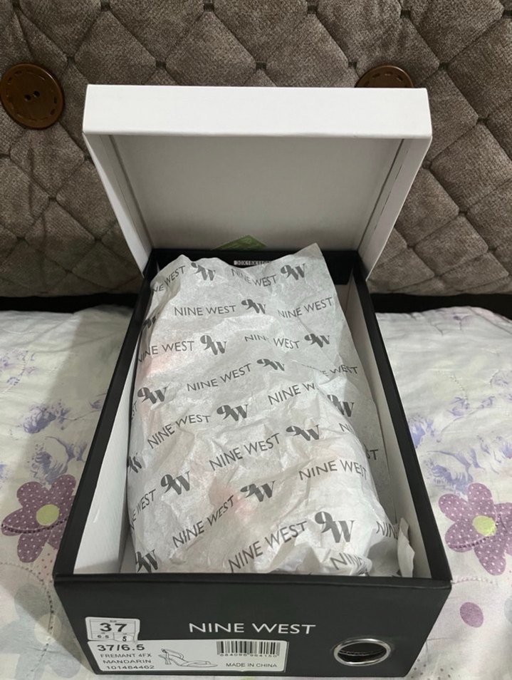 Nine West Parlak Turuncu Topuklu Kadın Ayakkabı - Görsel 5