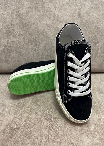 Polaris 45 Siyah Günlük yazlık Spor Ayakkabı - Görsel 2