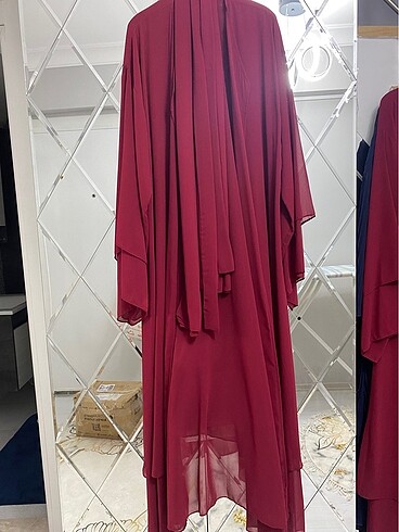 diğer Beden Şifon Abaya