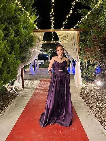 l Beden HotContact , Gece Elbisesi ,Abiye , Mor