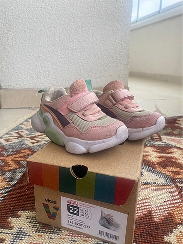 22 Beden pembe Renk Vicco Orsa Sneaker