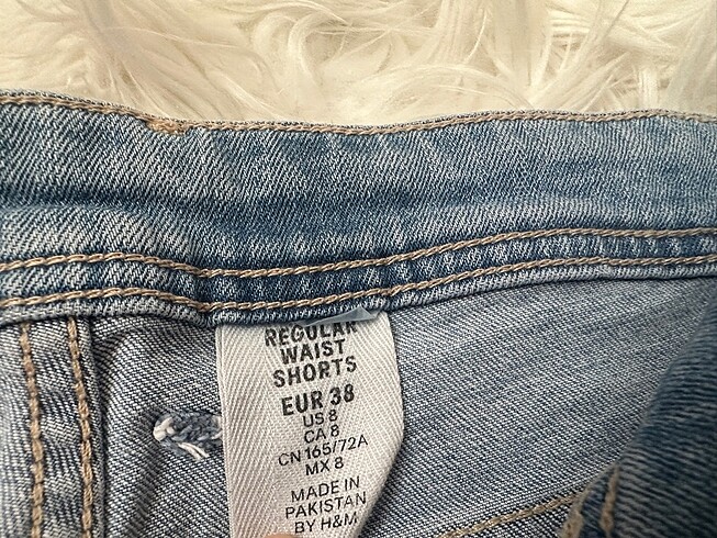 H&M Hm yüksekbel kisa şort