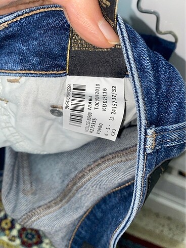 Kot pantolon mavi - Görsel 4