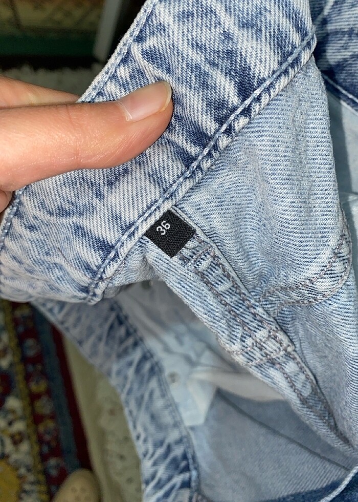 Açık renk kot - Görsel 3