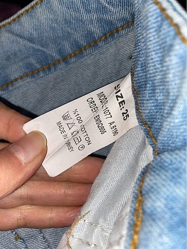 Açık palazzo kot - Görsel 3