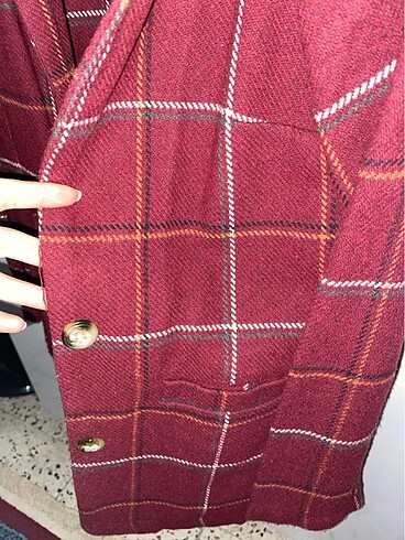 Ekose blazer - Görsel 3