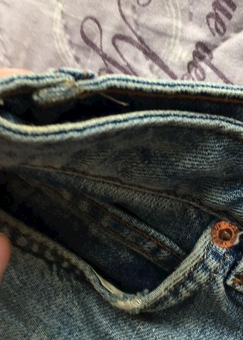 Topshop Kadın Kot Şort - Görsel 5