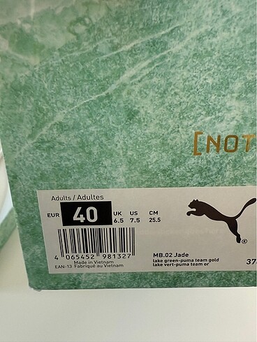 40 Beden Puma Melo